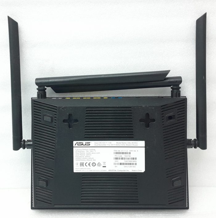 Asus Dual Band 802.11ac Wi-Fi ADSL/VDSL Modem Router DSL-AC55U - Image 4