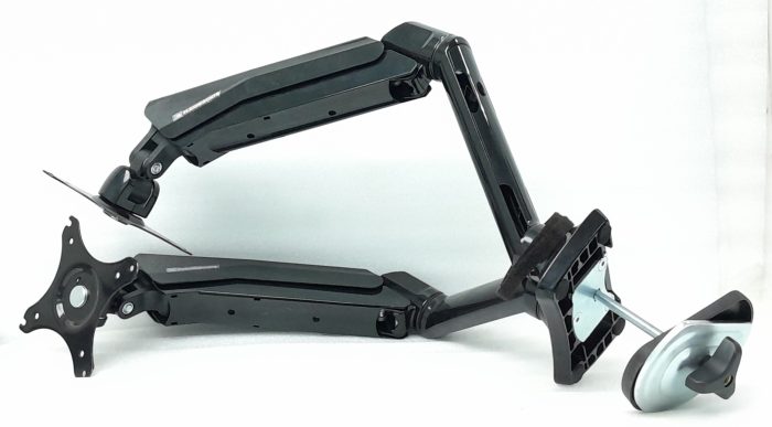 Fleximounts Dual Arm Desk Monitor Vesa Mount - Image 2