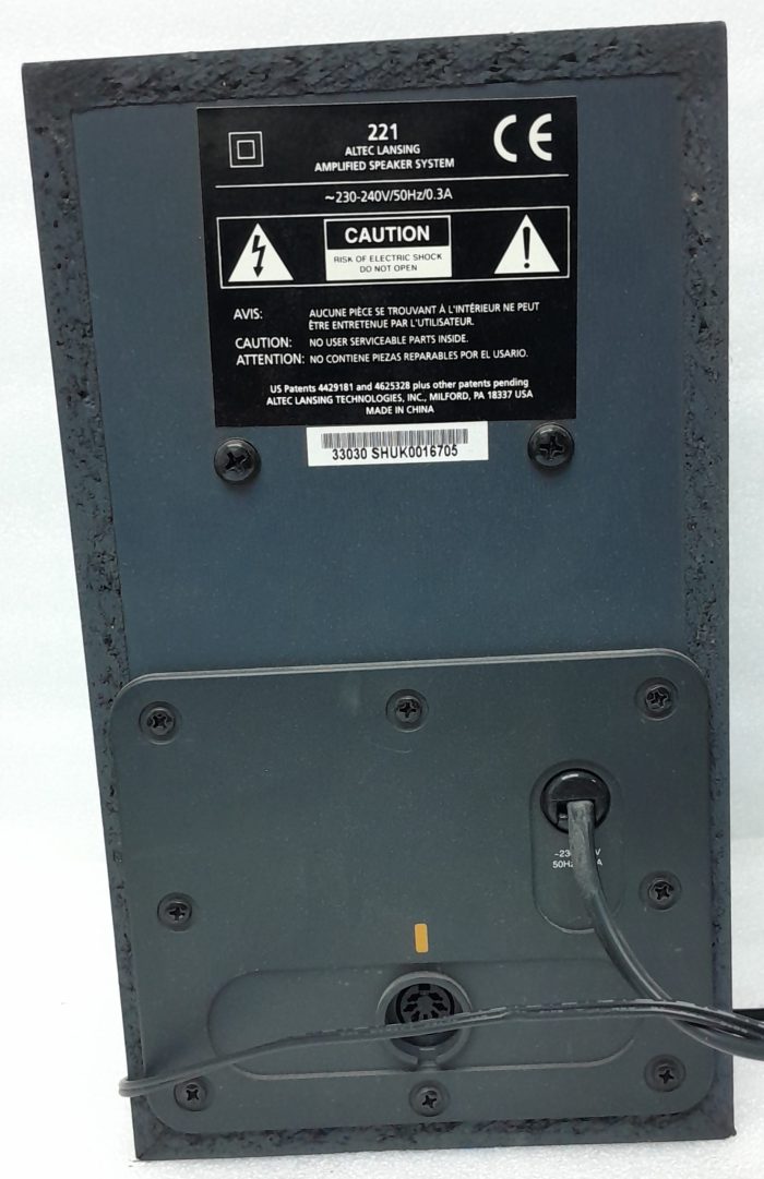Altec Lansing Amplified Speaker System With Subwoofer 221 - Image 4