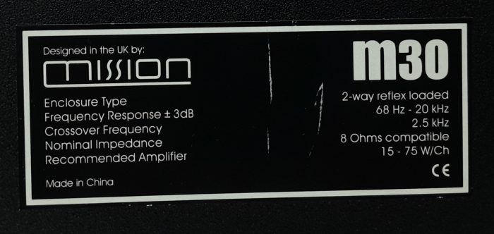 Mission Speakers M30 - Pair - Image 3