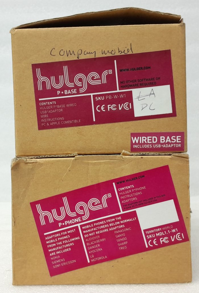 Hulger Handset P*PHONE With P*BASE - Image 3