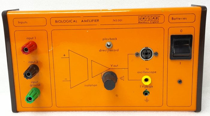 Unilab Amplifier BiOLOGICAL Amplifier 743.001 - Image 2