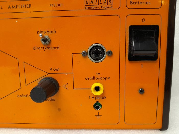 Unilab Amplifier BiOLOGICAL Amplifier 743.001 - Image 5