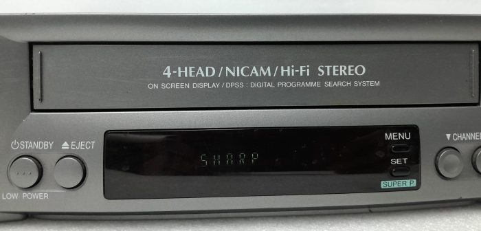 Sharp Video Cassette Recorder VC-MH711HM(GY) - Image 5