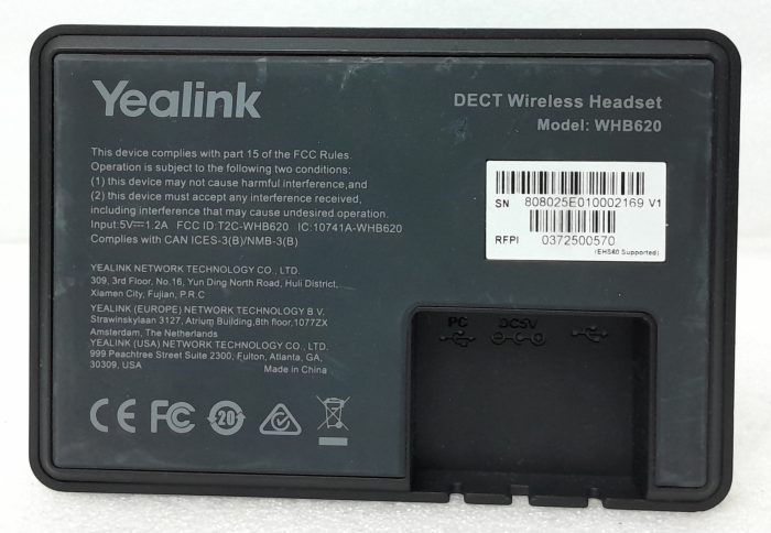 Yealink Headset Charger Base WHB620 - Image 3