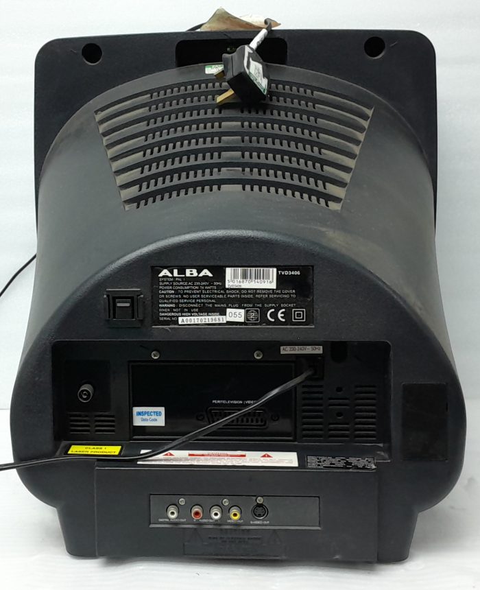 Alba 14" TV with DVD Player TVD3406 - Image 4