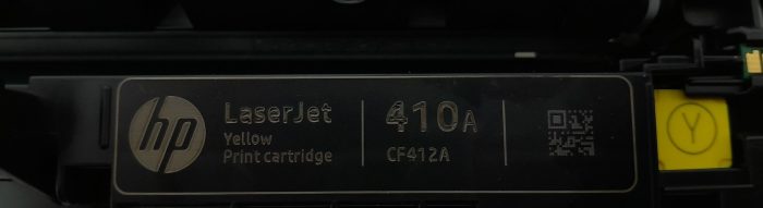 HP Yellow LaserJet Toner Cartridge 410A - Image 3