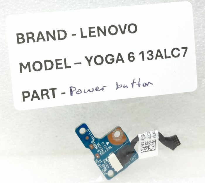 Lenovo Laptop Power Button YOGA 6 13ALC7 - Image 3