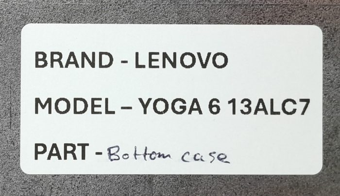 Lenovo Laptop Bottom Case YOGA 6 13ALC7 - Image 3