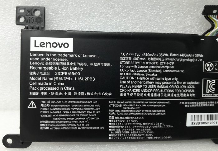 Lenovo Laptop Battery V15-IIL - Image 4