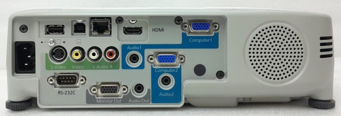 Epson HDMI VGA Projector with 1611 Lamp Hours Used EB-X27 H692B - Image 4
