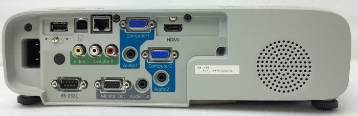 Epson HDMI VGA Projector with 1457 Lamp Hours Used EB-X39 H855B - Image 4