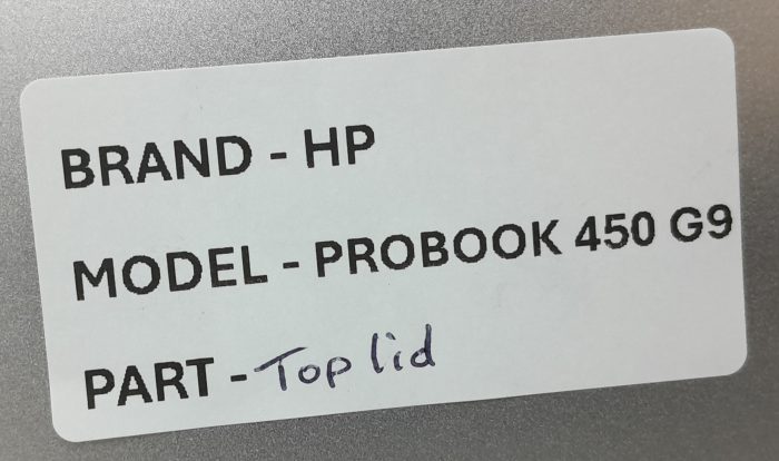 HP Laptop Top Lid Probook 450 G9 - Image 3
