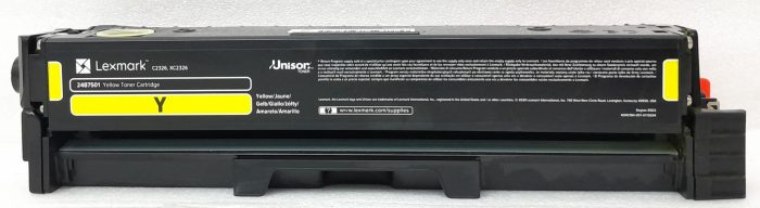 Lexmark Yellow Toner Cartridge 24B7501 - Image 2