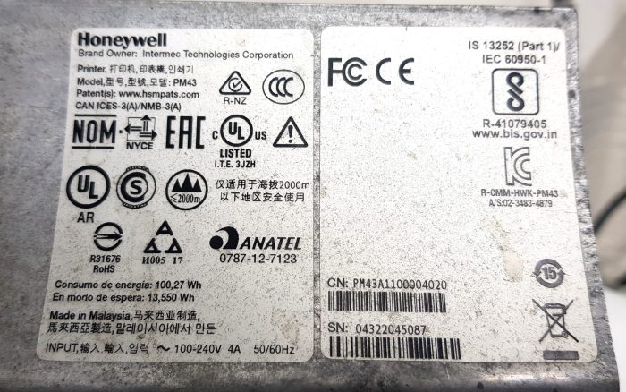 Intermec PM43 Thermal Printer - Image 5