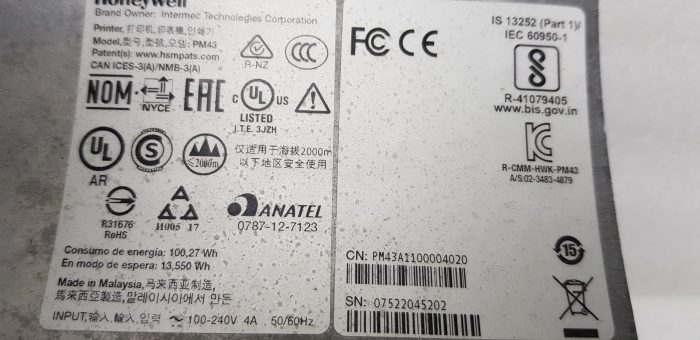 Intermec PM43 Thermal Printer - Image 4