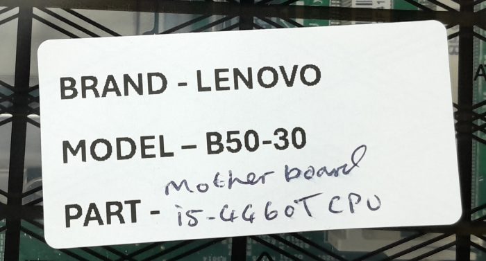 Lenovo All In One Motherboard i5-4460T CPU B50-30 - Image 3