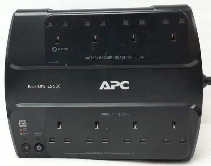 APC UPS Battery Backup & Surge Protection Back-UPS ES 550 BE550G-UK - Image 2