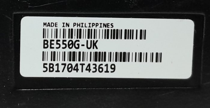 APC UPS Battery Backup & Surge Protection Back-UPS ES 550 BE550G-UK - Image 3