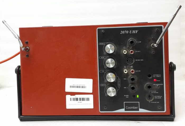 Coomber PA CD Player/Amplifier 2070-C/UHF - Image 7