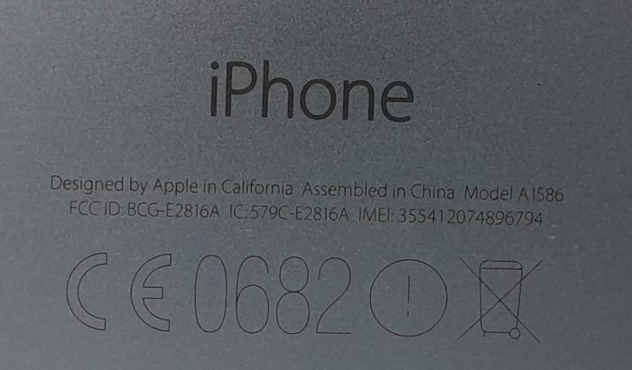 Apple iPhone 6 A1586 - Image 3