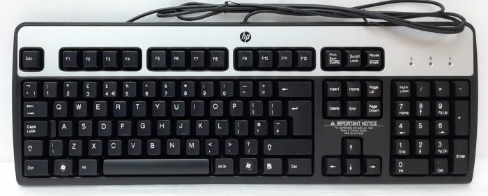 HP PS/2 Keyboard KB-0316 (434820-032) - Image 2