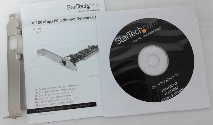 Startech .com 1 Port Low Profile Ethernet Network Card ST100SLP - Image 5