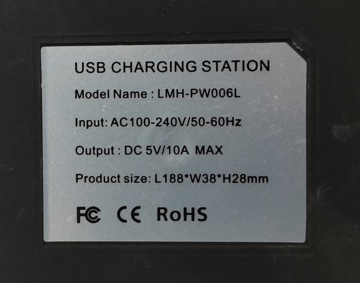 USB Charging Station LMH-PW006L - Image 3
