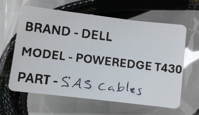 Dell PowerEdge T430 Desktop SAS Cables - Image 3