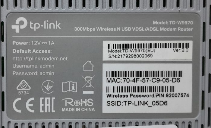 TP-Link 300Mbps Wireless N USB VDSL/ADSL Modem Router TD-W9970 - Image 3