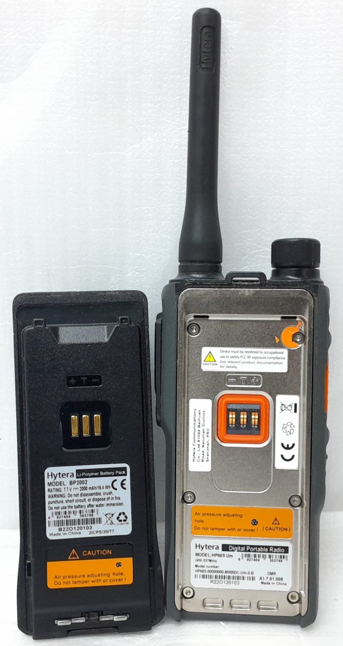 Hytera Two Way Radio Walkie Talkie HP605 - Image 4