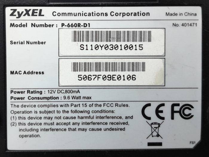 ZyXEL Router P-600 Series P-660R-D1 - Image 3