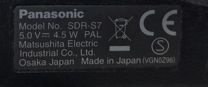 Panasonic 10x Optical Zoom SD Memory Card Camcorder SDR-S7 - Image 3