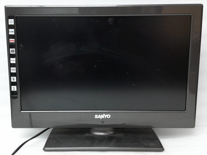 Sanyo 18.5" HDMI VGA SCART TV LCE19LD40-B - Image 2
