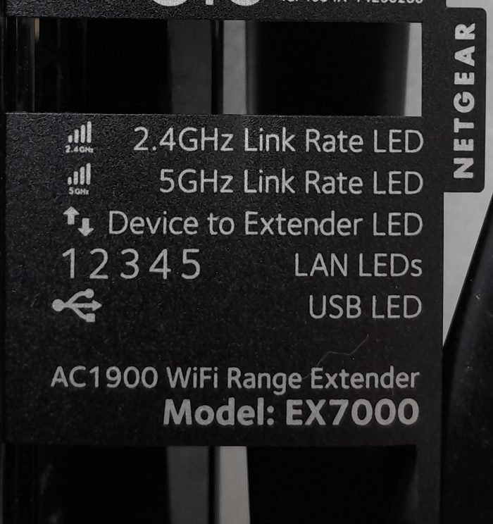 Netgear AC1900 WiFi Range Extender EX7000 - Image 3