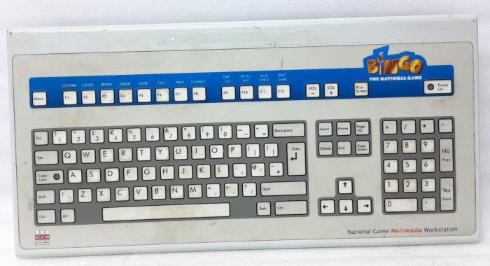 ECM National Game Multimedia Bingo Keyboard NGMWK - Image 2