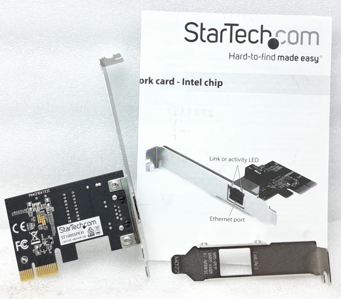 Startech .com 1 Port PCI Express Gigabit Ethernet Network Card - Intel Chip ST1000SPEXI - Image 4