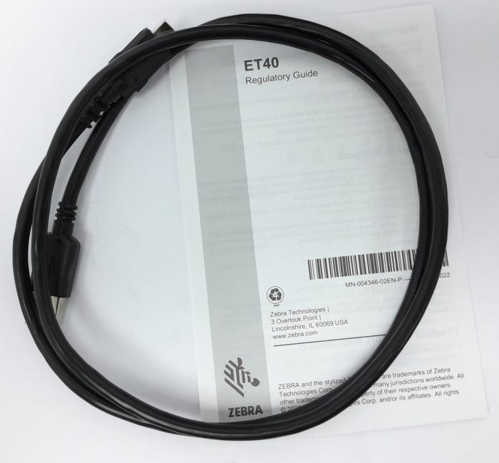 Zebra Barcode Scanner Tablet ET40AA - Image 4