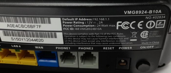 ZyXEL Gigabit Ethernet Dual Band Wireless Router VMG8924-B10A - Image 3