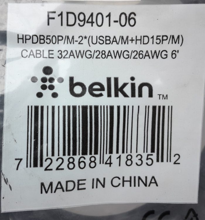 Belkin Cble F1D9401-06 - Image 3