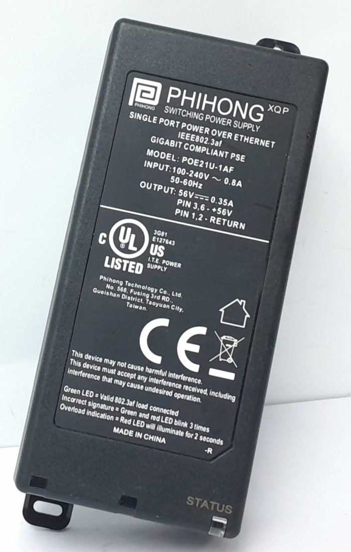 Phihong PoE Adapter POE21U-1AF - Image 2