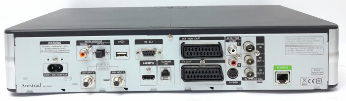 Sky+ HD Digital Box Amstrad DRX780UK - Image 4