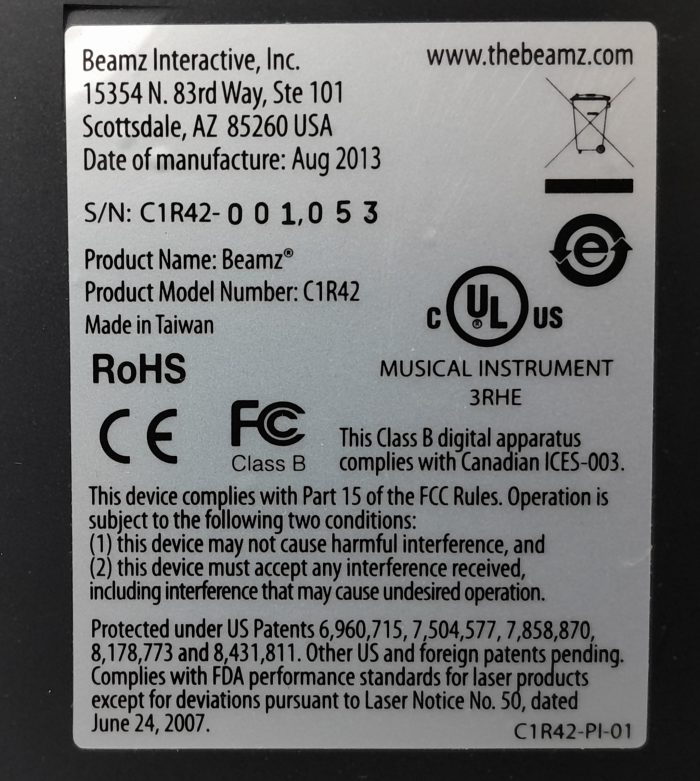Beamz Interactive Music System C1R42 - Image 3