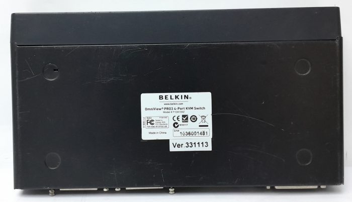 Belkin Omniview PRO3 4-Port KVM Switch F1DA104Z - Image 4