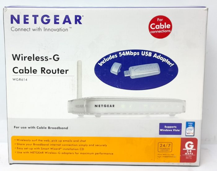Netgear 54 Mbps Wireless Router WGR614 v7 - Image 3