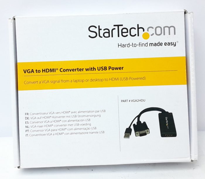 Startech VGA to HDMI Converter With USB Power VGA2HDU - Image 2