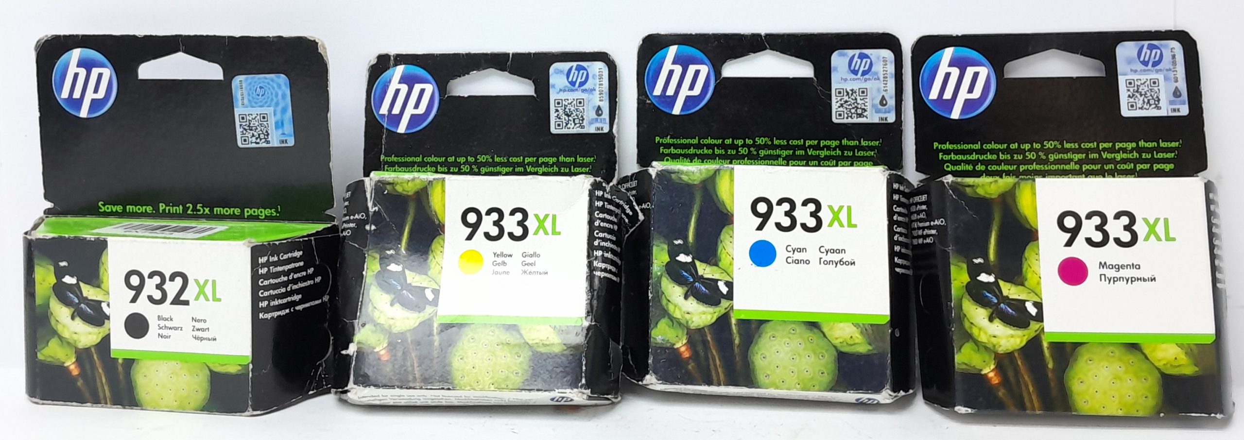 20250620_000317 HP Ink Toner Cartridge 932XL & 933XL - Joblot x4 - Image 1