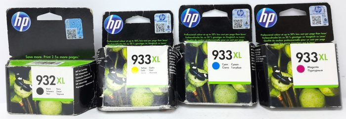 HP Ink Toner Cartridge 932XL & 933XL - Joblot x4 - Image 2