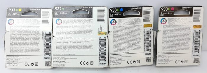 HP Ink Toner Cartridge 932XL & 933XL - Joblot x4 - Image 3