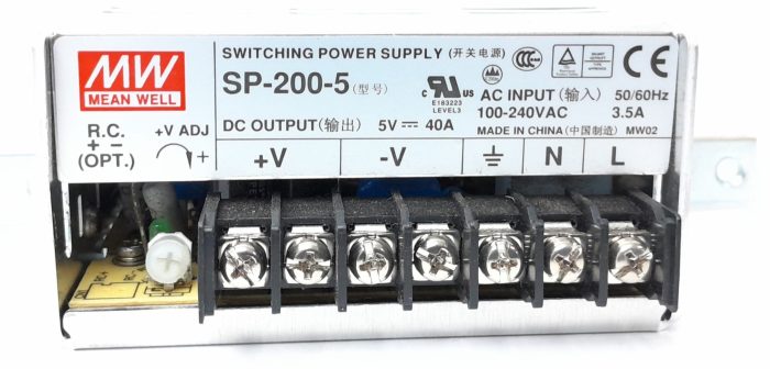 Meanwell 5V Power Supply Unit (PSU) SP-200-5 - Image 3